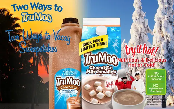 Trumoo 2 Ways to Vacay Sweepstakes