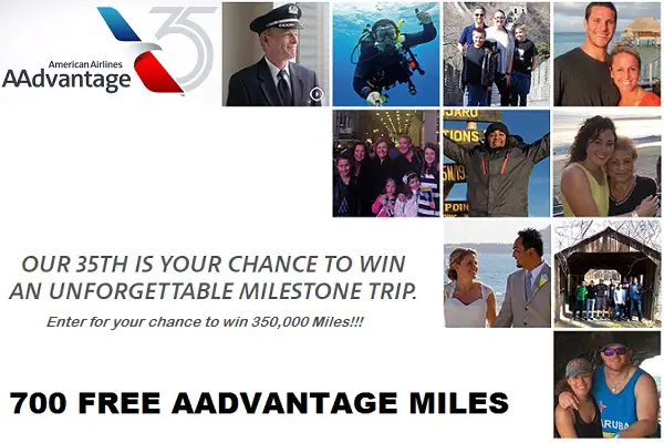 Win 350k Miles And Get Up To 700 Miles Just To Enter!
