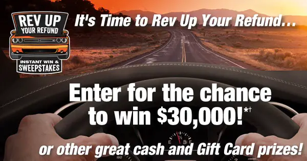 AutoZone Tax Time Instant Win Game and Sweepstakes