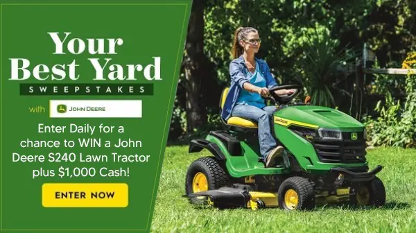 BHG.com Deere Giveaway: Win Over $3500 in Prizes