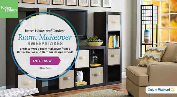BHG Room Makeover Sweepstakes 2015
