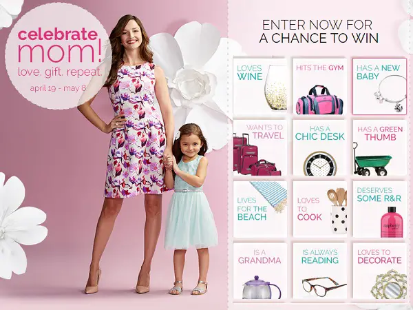 Celebrate Mom: Love, Gift, Repeat Sweepstakes