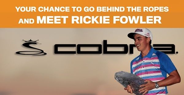 Fly to a PGA Event to meet Rickie behind the ropes!