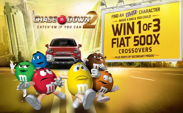 Win One of Three 2016 Fiat 500X and 2000 Instant Win Prizes