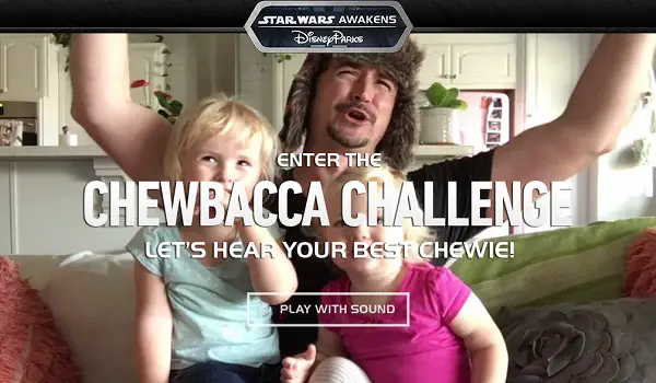 The Disney Parks Chewbacca Challenge Contest