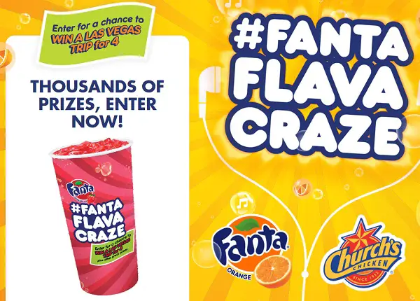 Church’s and Fanta’s #FantaFlavaCraze - Poppin’ It for Prizes Giveaway