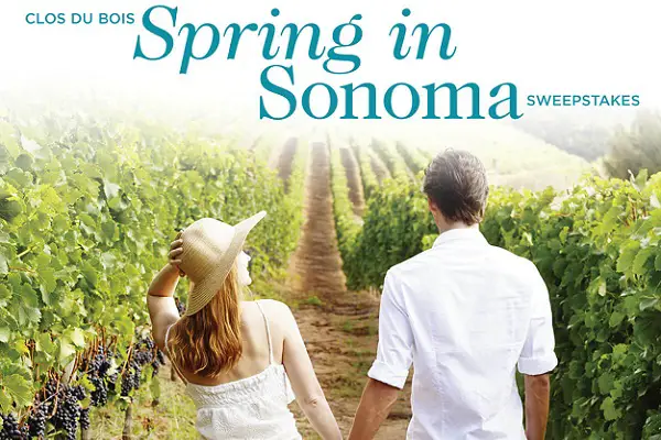 Clos du Bois Spring in Sonoma Sweepstakes