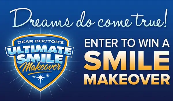 Win a $35000 Ultimate Smile Makeover at Deardoctor.Com