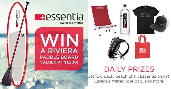 Essentia Water More Summer Weekly Giveaway