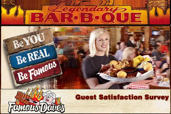 Claim Coupon Famous Dave’s Customer Survey