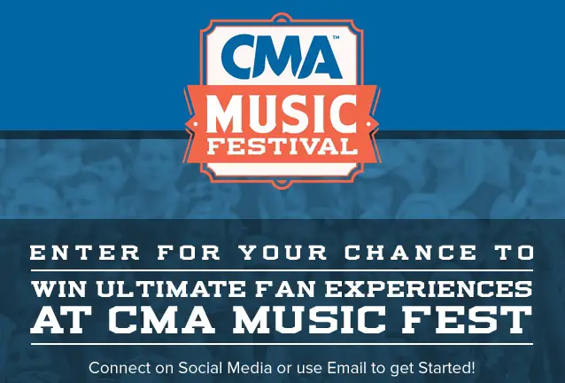 CMA Fan Fair X Sweepstakes