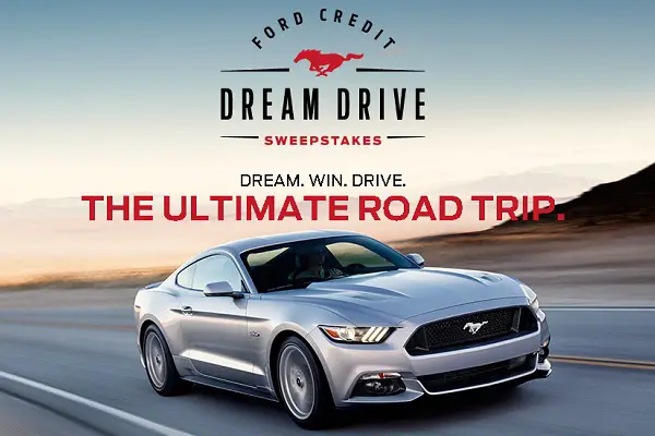 Ford Credit Dream Drive Sweepstakes