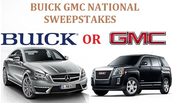 Buick GMC National Sweepstakes