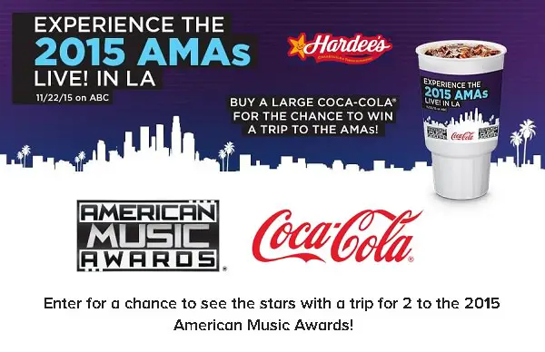 Hardee's American Music Awards IWG Sweepstakes