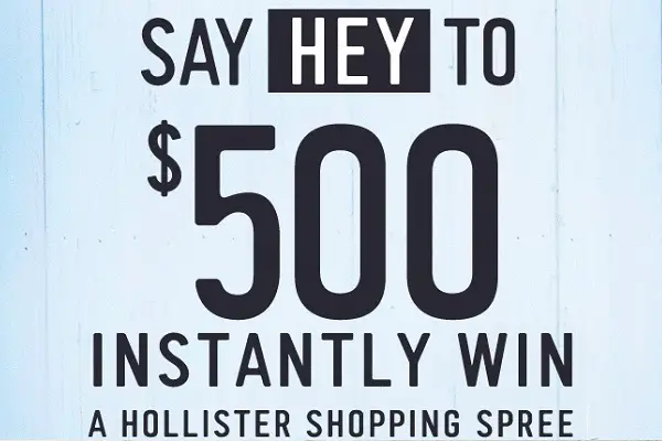 Hollister Back to School 2015 Instant Win Game