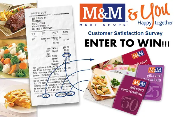 M&M Meat Shops Customer Survey Sweepstakes: Win Free Coupon!