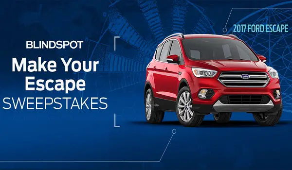 Win A 2017 Ford Escape Through Ford Make Your Escape Sweepstakes