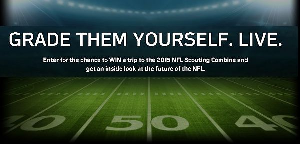 WIN a trip to the 2015 NFL Scouting Combine