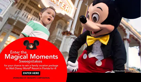 Parents Magazine Magical Moments Sweepstakes