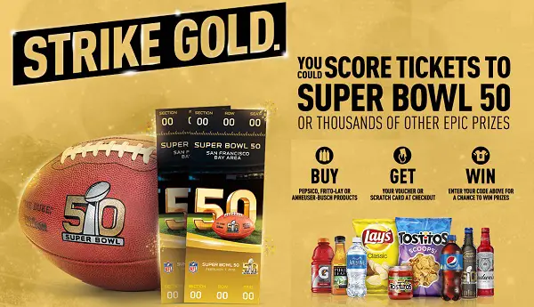 Pepsi® Strike Gold Scratch Card Promotion