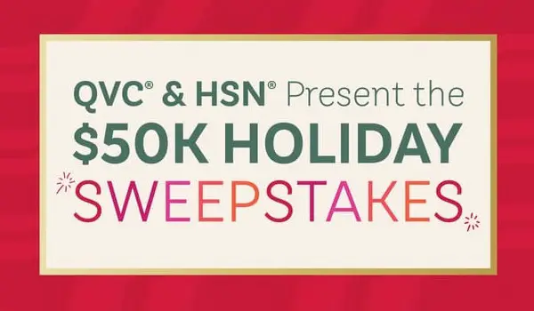 QVC $50k Holiday Sweepstakes