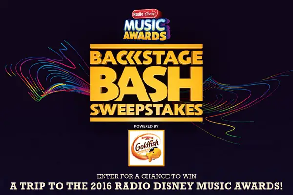 Radio Disney Music Awards Backstage Bash Sweepstakes