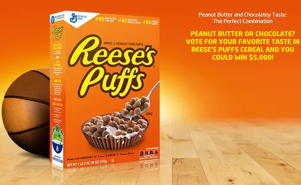 Reese's Puffs Game Day Sweepstakes and Instant Win Game