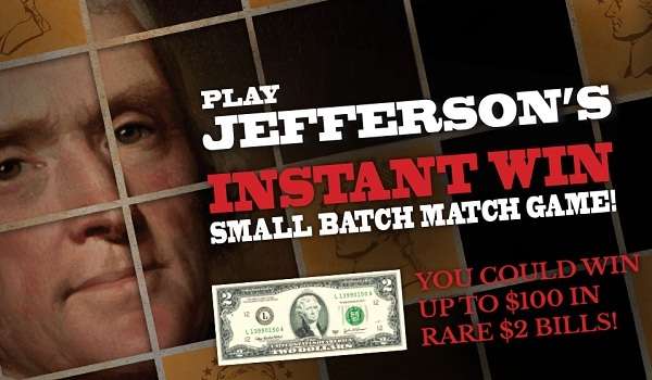 Jefferson's Small Batch Match Game