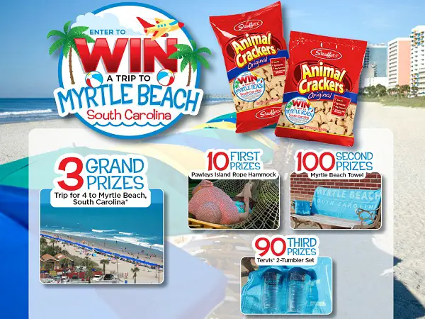 Stauffer’s “Win a Trip to Myrtle Sweepstakes”