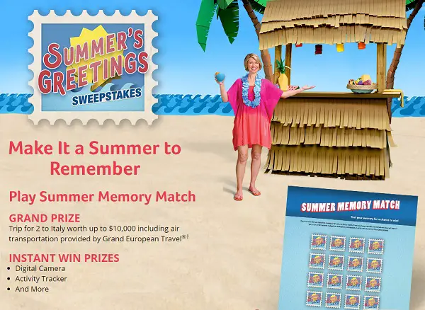 AARP Summer’s Greetings Instant Win Game Sweepstakes