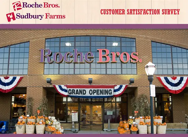 Tell Roche Bros. Feedback in Survey: Get Validation Code