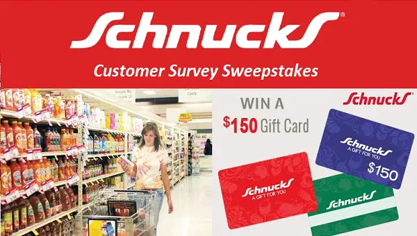 Tell Schnucks Feedback in Customer Survey to Win Gift Card