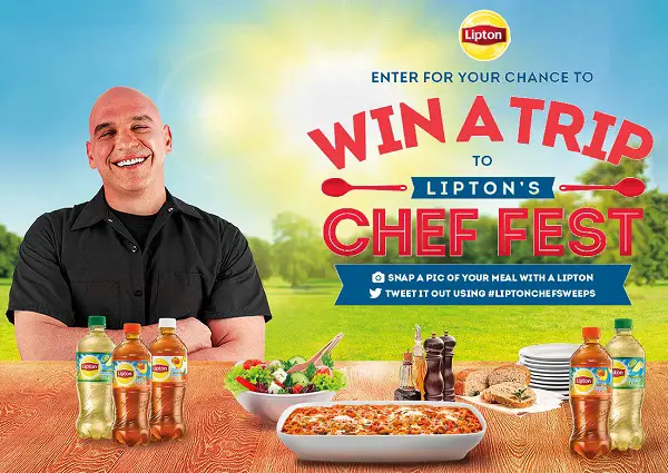 Lipton’s Chef Fest Sweepstakes