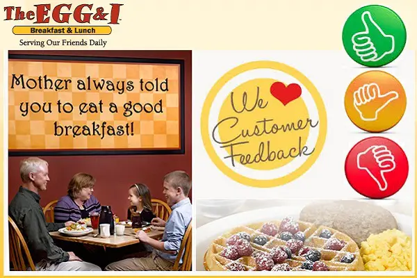 The Egg & I Restaurant Listens Customer Survey Coupon