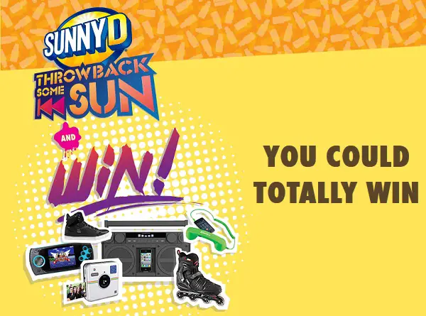 Throwback Some Sun Instant Win Game and Sweepstakes
