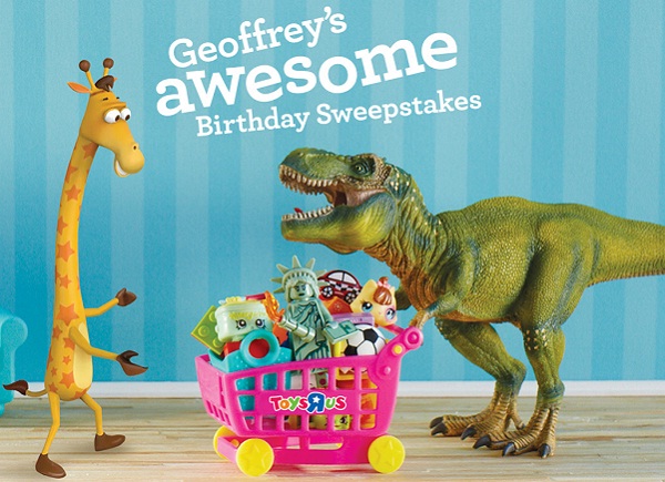 Toys “R” Us Geoffrey’s Birthday Sweepstakes