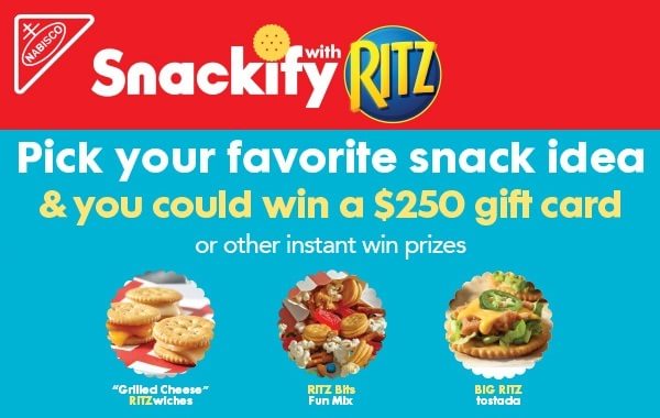 Vote snackify Snack sweepstakes & IWG