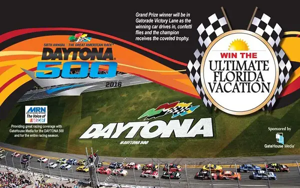 Win a VIP Trip to Daytona 500 at Windaytona.com