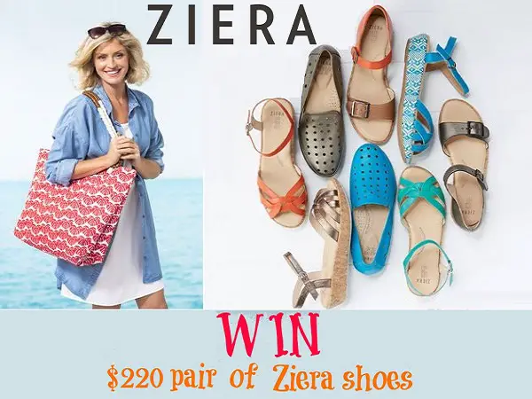 Ziera Customer Feedback Sweepstakes: Win a Free Pair of Shoes