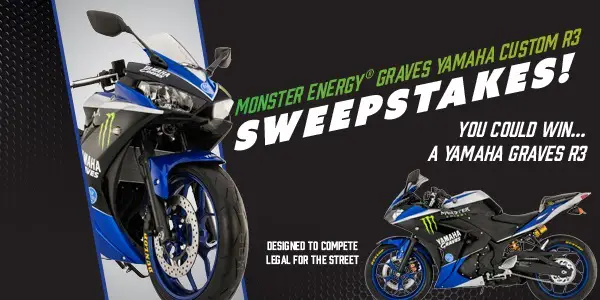 Win Brand New Yamaha R3 Motorcycle