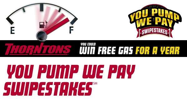 You Pump We Pay Sweepstakes