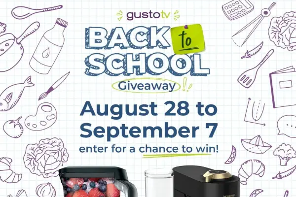 Win The Gusto TV's Back to School Giveaway