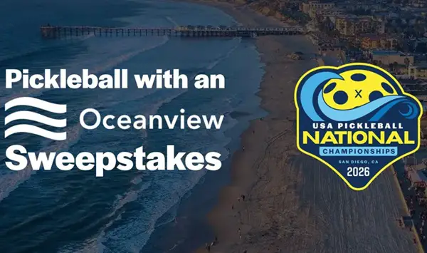Win The 2026 Pickleball with an Oceanview Sweepstakes