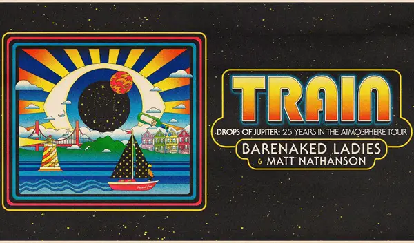 Win Train - Drops of Jupiter: 25 Years in The Atmosphere Tour SiriusXM Sweepstakes