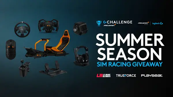Win Logitech G Sim Prize Pack Sweepstakes