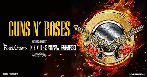 Win The Guns N’ Roses: World Tour 2026 SiriusXM Sweepstakes