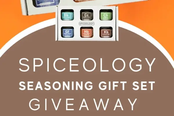 Win Spiceology BBQ Seasoning Gift Set Giveaway