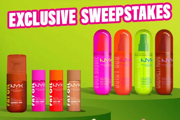 Win The NYX Professional Makeup Fat Oil Body Sweepstakes