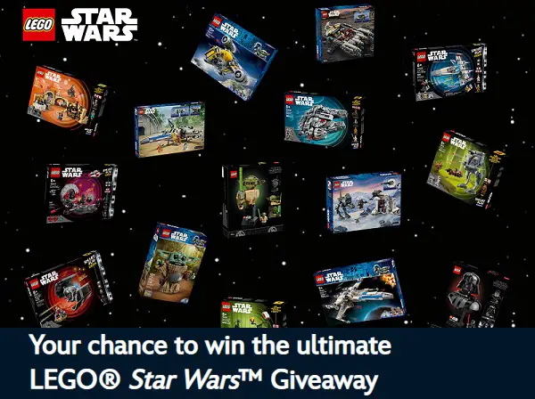 Disney+ May the 4th Giveaway: Win 15 LEGO Star Wars Sets! (5 Winners)