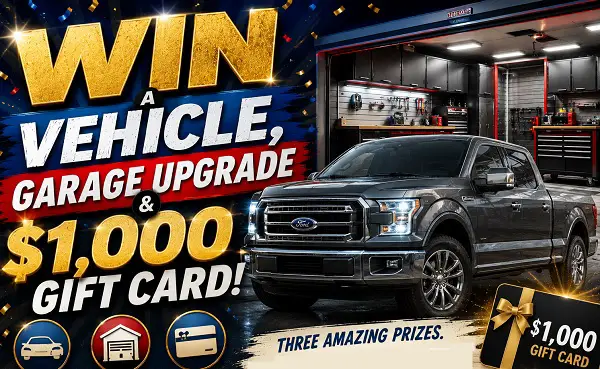 Hertz Military Appreciation Contest: Win a Vehicle, Garage Upgrade & $1,000 Gift Card